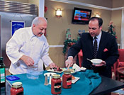 Chef Silvio and Giada De Laurentiis